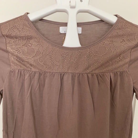 Peyton Bre size 14 brown top - Picture 8 of 11